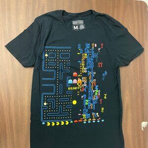 Pac-Man Cotton Graphic T-Shirt Size M